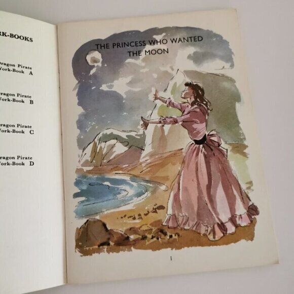 Princess Who Wanted Moon by Sheila McCullagh Student Reader Book 1970s Pirates - Picture 5 of 8